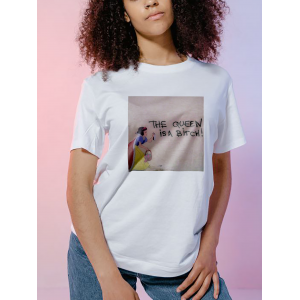  Tricou Regina este o cățea